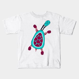 Aboriginal Art - Turtle New 2 Kids T-Shirt